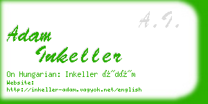 adam inkeller business card